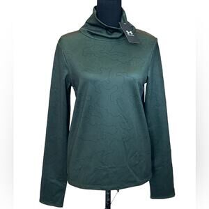 New ~ UNDER ARMOUR  ~ Cold Weather Funnel Neck Top Size S